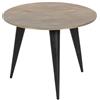 BigBuy Home Tavolino da caffè in alluminio 60 x 60 x 45 cm