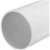 sourcing map Tubo rigido in PVC rotondo da 16 cm, tubo per tubazioni, hardware per tubazioni, diametro interno 152 mm, diametro esterno 160 mm, lunghezza 20 cm/8, bianco, ad alto impatto, per tubi