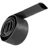 Unifizz Guaina termorestringente Unifizz, 1 m di lunghezza, diametro 22 mm, larghezza piatta 37 mm, rapporto 2:1, colore nero