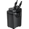 AQPET Halo 200 Filtro Esterno Professionale per Acquari, Silenzioso, Completo di Materiali filtranti, Portata Regolabile, Avvio Touch e Sistema Anti-Surriscaldamento, per acquari Fino a 200 Litri