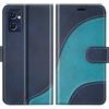BoxTii Cover per Oppo Find X5 Lite 5G, Custodia in PU Pelle Portafoglio per Oppo Find X5 Lite 5G, Magnetica Cover a Libro con Slot per Schede, Blu