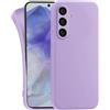 MyGadget Cover per Samsung Galaxy A55 5G - Custodia Protettiva in Silicone Morbido - Case TPU Flessibile - Ultra Protezione Antiurto & Antiscivolo Viola
