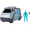 Fortnite Fornite FNT0732 Fortnite Feature Deluxe Van, Electronic Vehicle with 4-inch Articulated Reboot Recruit (Jonesy) Figures and Accessory, Multi