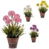Ibergarden Pianta decorativa Ceramica Cemento Plastica (20 x 40 x 20 cm)