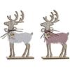DKD Home Decor Decorazione NavDKD Home Decor Poliestere Reno legno MDF (2 pz) (17 x 5 x 29 cm)