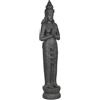Home ESPRIT Figura decorativa grigio Buddha orientale 37,5 x 29 x 154 cm
