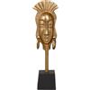 BigBuy Home Figura decorativa 14,5 x 10,5 x 50 cm Nero Oro Africano