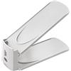 JOYBOS JOB048 Organizzatore Regolabile con Fessure per Scarpe, Rimovibili per Organizzazione Armadietti, Bianco, 27.2 x 10 x 18.5
