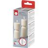 Rayher Stampo Silicone Candela scanalata, avvol, ø4,6x15cm, + portastoppino Met, Box 1set, 36201000