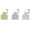 DKD Home Decor Grembiule della marca Blu Rosa Cotone Verde Shabby Chic (3 Pezzi) (Riferimento: S3025914)