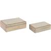 DKD Home Decor Set di scatole decorative, standard