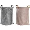 DKD Home Decor Cesto per la biancheria sporca, standard