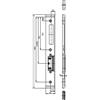 GU 6-37349-01-R-1 Lamiera di chiusura per Secury da avvitare, regolabile con pezzo AT con piega europea 29 x 8 mm, destra acciaio zincato color argento, rechts