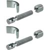 cyclingcolors 2x vite letto M8 + 2x calotta dado perni + 2x dado viti di collegamento giunzioni mobili rilegatura connettori pannelli legno bullone