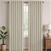 Deconovo Tende Oscuranti per Interni 140x270 cm, 2 Pezzi, Beige Chiaro - Termiche Isolanti e Moderne con 3 Modi di Montaggio - Ideali per Finestre Camera da Letto e Soggiorno