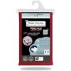 Linge des Familles - Lenzuolo con Angoli 2x80x200 per Letto Articolato 160x200 TPR - 100% Cotone Percalle - Ciliegia - Grande Avvolgimento 30 cm - Elastico Tutto Intorno - Oeko-TEX® Standard 100