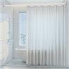 Lkw Ogechi Tenda da Doccia Antimuffa EVA Lavabili, Tende da Bagno Trasparenti 3D con Ganci in Plastica, 120x200 CM, Tende Doccia Impermeabili ad Asciugatura Rapida, Quadrato di Cristallo