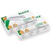Leitz 55700000 graffette (24/6 mm) zincate (2 confezioni, 24/6 mm)