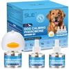 SLE Feromoni per Cani Calmante,1 Diffusore + 3 Ricaricha 48ml Calmanti Cane Antistress Irrequieti Stressati per Rilassanti E Tranquillanti Ridurre Il Comportamento Ansioso (3)