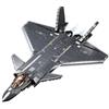 Sluban-J20 Aerei Invisibili 1/44 Versione con Rivestimento in Metallo, Colore Standard, M38-B1187