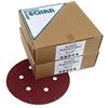 ECKRA 100 dischi abrasivi con ogni 50 x P60 +P100 Ø150 mm con chiusura a sfioramento 6Loch