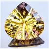 22.95 CT Naturale Bolivia Bi-Colore Ametrino Pera Certificato Non Trattato Gemma
