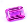 Naturale Perfetto Rosa Rossa Rubino 4.00 KT Smeraldo Certificato Raro Loose