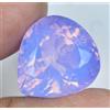 Naturale Viola-Rosa Welo Opale 20.55 KT Pera Certificato Non Scaldato Loose