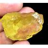 82.00 KT 100% Naturale Limone Citrino Non Trattato Esemplare FACET Certificato