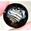 Naturale Rutilo & Sunstone 25.75Ct Certificato Raro Rotondo Due IN Uno Loose