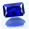4.90 CT Naturale Profondo Blu Tanzanite D Blocco Smeraldo Certificato Loose
