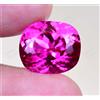 Naturale Splendid Rosa Rossa Rubino 17.50 Cuscino CT Certificato Attraente Loose