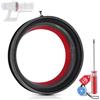 WYWY.Wide Guarnizione per Dyson V10, Anello di tenuta fisso del contenitore della polvere per Dyson V10 SV12 aspirapolvere, Ricambi per Dyson V10 Aspirapolvere