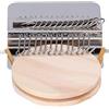 Buachois Piccola Macchina per Rammendo 14/28 Aghi Mini Macchina per Maglieria Portatile Fatta a Mano Kit di Attrezzi per Rammendo per Maglieria Veloce Sciarpe,Cappelli,Guanti,Borse,Jeans(14 Needles)