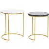 DKD Home Decor Set di 2 tavoli, standard