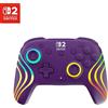 Turtle Beach Afterglow Viola Controller da gaming RGB wireless con licenza ufficiale per Nintendo Switch 2