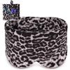 OLESILK Maschera per dormire modal grande regolabile uomo donna, leopardo grafite | Morbido e traspirante. Copertura totale, oscuramento perfetto. Ideale per viaggi e sonno. Regolabile e confortevole.
