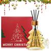 WEILAOK Profumatore Ambiente Bastoncini, Diffusori Ambiente con Bastoncini Natalizio, Diffusore bastoncini, Profumatore per Ambienti per Ambienti Adatto Decorazione di Feste Domestiche, Natale-100ml