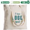 50 Borse Shopping in Cotone Naturale con Manici Lunghi Bestseller 36.5 x 40.5 cm-EGYPT