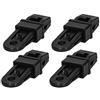 8pcs Auto Tappetino Clip T Forma Tappeto Gancio Loop Holder Pad Di