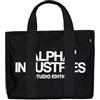 Alpha Industries Studio Tote Bag Large, Unisex-Adulto, Black, Taglia Unica