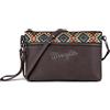 Montana West Wrangler Clutch Wristlet Purse Western Crossbody Bags Embroidered Wallet for Women Cell Phone Purse,WG51-181CF