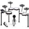 Alesis Nitro Max Batteria Elettronica a 10 pezzi con Pelli Mesh Silenziose, Rullante a Doppia Zona da 10, Bluetooth, 440+ Suoni Autentici, Drumeo, USB Midi, Pedale Grancassa
