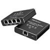 QOLTEC Switch Qoltec Splitter Ethernet 1x 4 RJ45 1000Mb/s Nero [AVQOLS000052293]