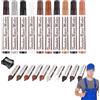 Rakiuty Pennarello Ritocco Legno,Parquet Ripara Graffi,Ripara Legno,Kit Riparazione Legno,Kit Riparazione Parquet,Wood Repair Kit,Floor Repair Kit,per Graffi,Macchie,Pavimenti,Armadietto,Tavolo,21 Pezzi