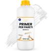 Creative Deco Primer per Pareti 1L Bianco ‎| Fissativo, Isolante | Aderenza della Vernice, Blocca le Macchie, Asciugatura Rapida | Senza Solventi | Primer Murale Pareti e Soffitto | Copertura ca. 5 m²