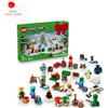 LEGO Minecraft Calendario dell'Avvento 2025 Rare Holiday Minifigures Natale 2...