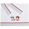 Pekebaby Lenzuola marca PEKEBABY, modello TRIP. cotone auto PIRATA
