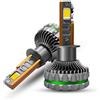 JEYEFFE Lampadine LED Auto H1 H4 H7 H11 9005 9006 9012, 300W 46000LM, Faro LED Bianco Freddo 6500K, 12V con Chip CSP, Dissipazione Avanzata, IP68 Impermeabile (H1)