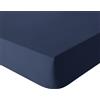 ESSIX ITC Lenzuolo con Angoli, Cotone, Notturno, 140 x 190 cm